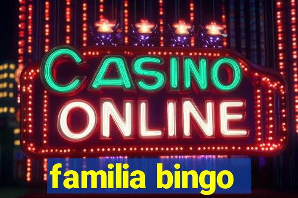 familia bingo