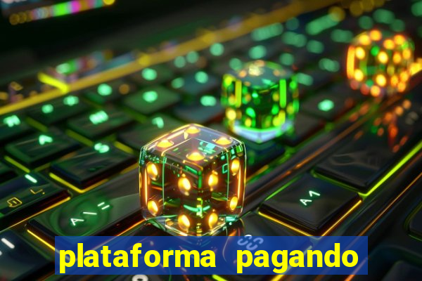 plataforma pagando no cadastro