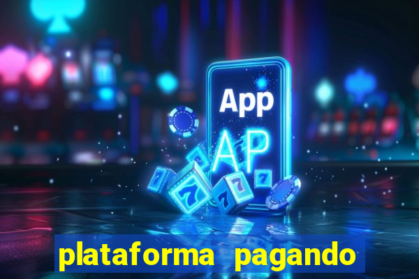 plataforma pagando no cadastro