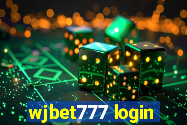 wjbet777 login