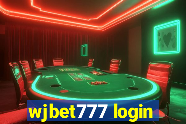 wjbet777 login