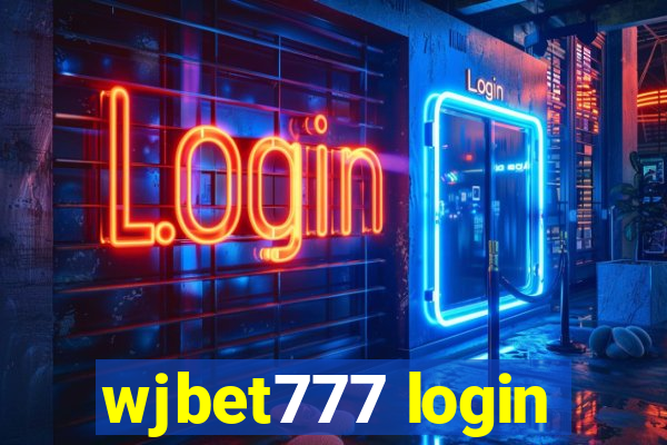 wjbet777 login