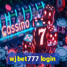 wjbet777 login