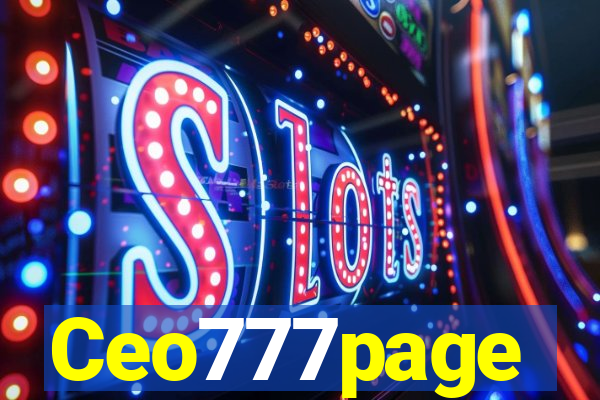 Ceo777page