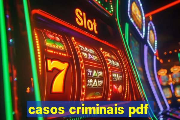 casos criminais pdf