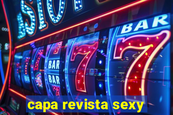 capa revista sexy