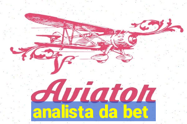 analista da bet