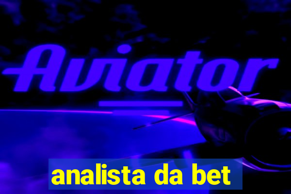 analista da bet