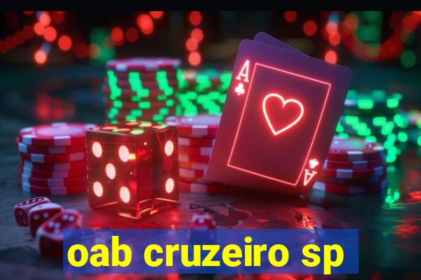 oab cruzeiro sp