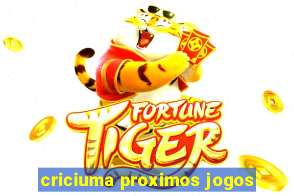 criciuma proximos jogos