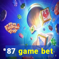 87 game bet