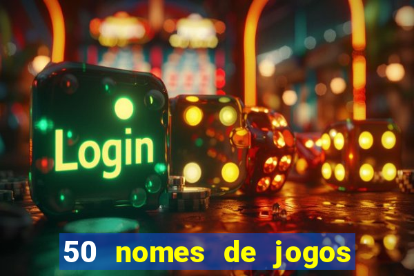 50 nomes de jogos com bola