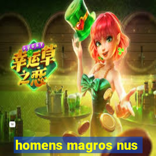 homens magros nus