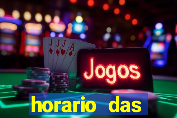 horario das plataformas de jogos