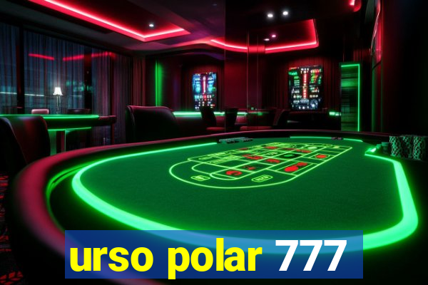 urso polar 777