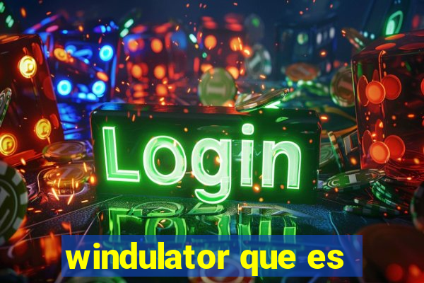 windulator que es