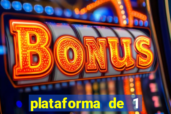 plataforma de 1 real fortune tiger