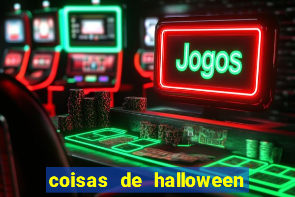 coisas de halloween de a a z