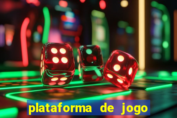 plataforma de jogo nova pagando