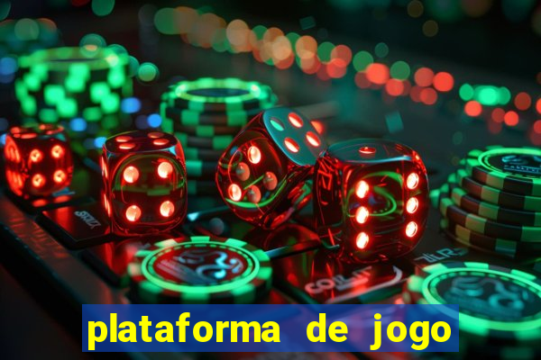 plataforma de jogo nova pagando