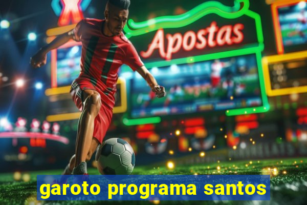 garoto programa santos