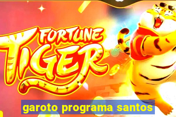 garoto programa santos