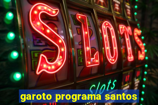 garoto programa santos