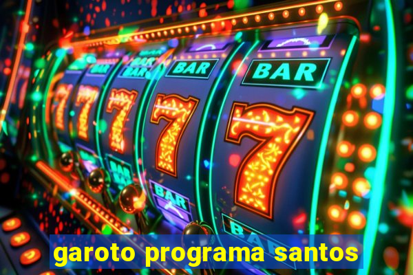 garoto programa santos