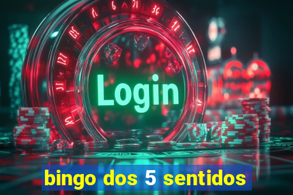 bingo dos 5 sentidos