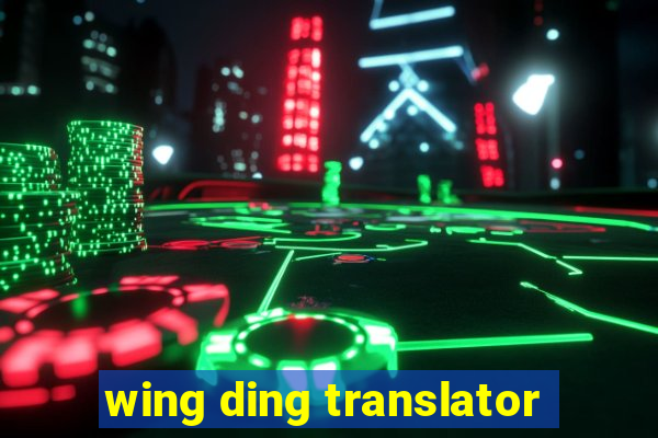 wing ding translator