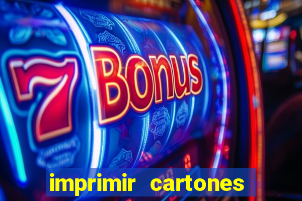 imprimir cartones de bingo