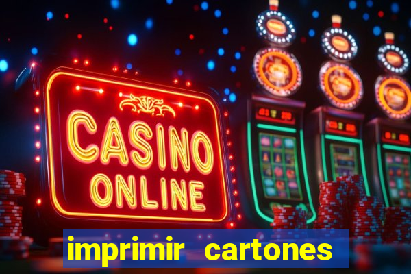 imprimir cartones de bingo