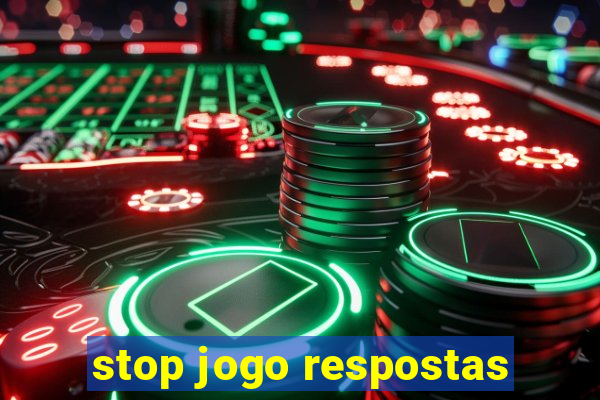 stop jogo respostas