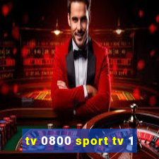 tv 0800 sport tv 1