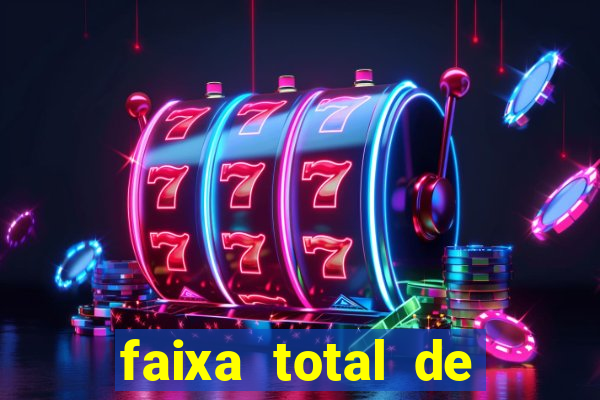 faixa total de gols 2 3 o que significa