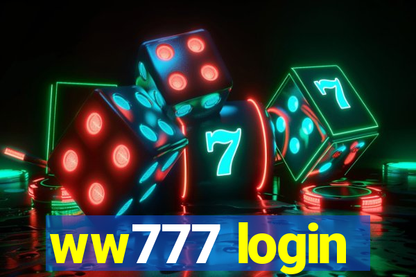 ww777 login