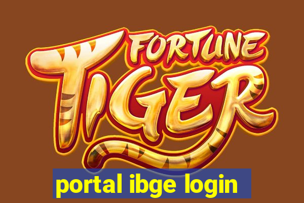 portal ibge login