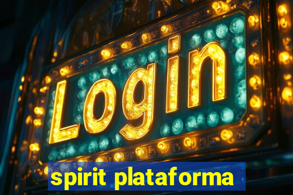 spirit plataforma