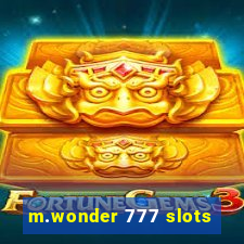 m.wonder 777 slots