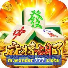 m.wonder 777 slots