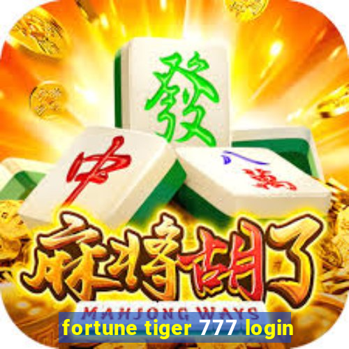 fortune tiger 777 login