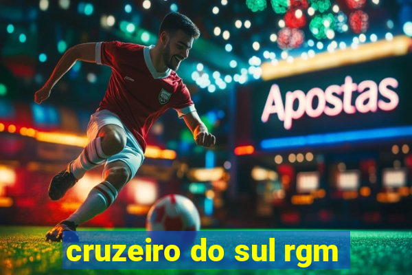 cruzeiro do sul rgm