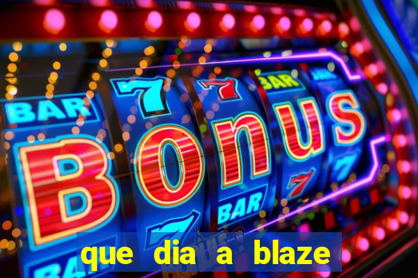 que dia a blaze paga o cashback