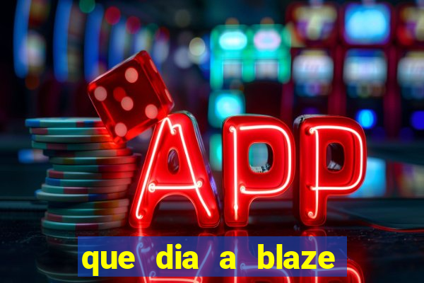 que dia a blaze paga o cashback