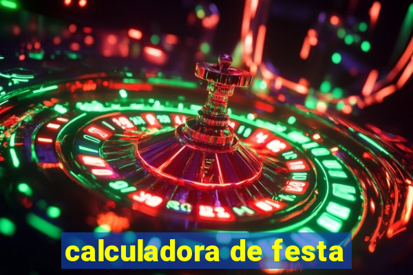 calculadora de festa