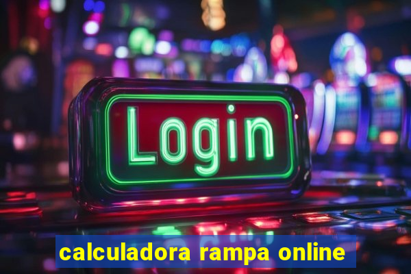 calculadora rampa online