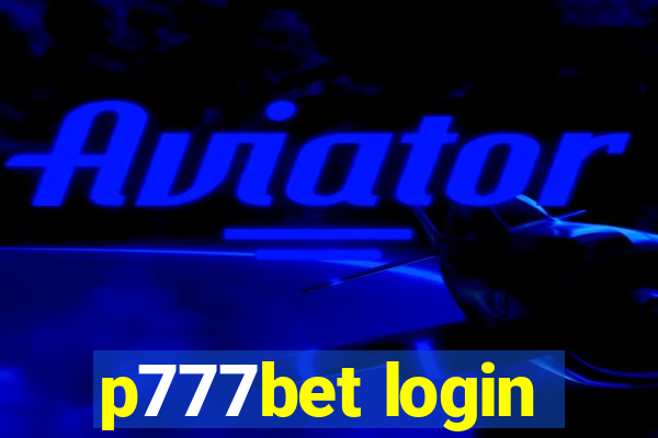 p777bet login