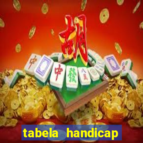 tabela handicap asiatico escanteios