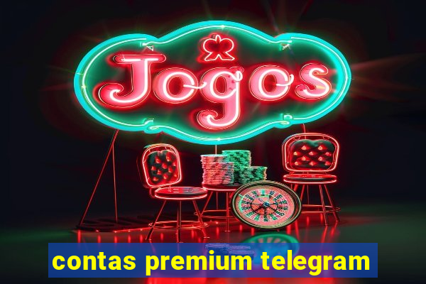 contas premium telegram