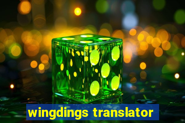 wingdings translator